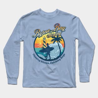Byron Bay Surfing Long Sleeve T-Shirt